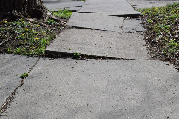 Concrete Sidewalk Leveling in Massillon