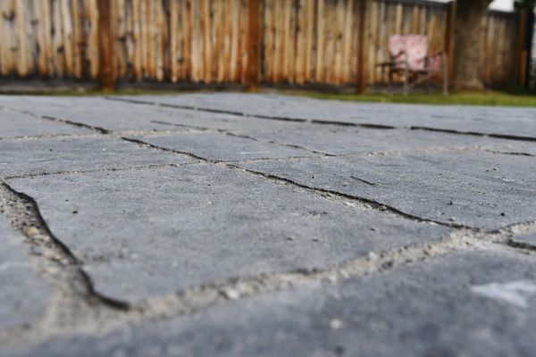 Sunken Patio Repair in Massillon